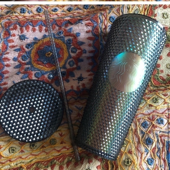 Starbucks Fall 2020 Dark Bling Studdeed Tumbler NWT - Picture 1 of 9